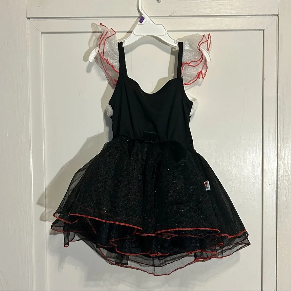 Dr.‎ Seuss Cat in the Hat Little Girls size 4-6X Costume Dress Halloween